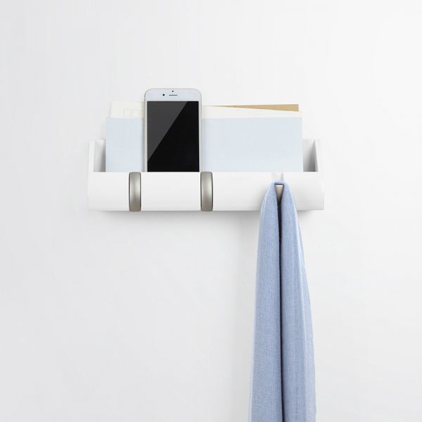 Полка-органайзер Cubby mini белая