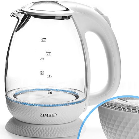 Электрический чайник 1,7л 2200Вт с подсветкой ZIMBER