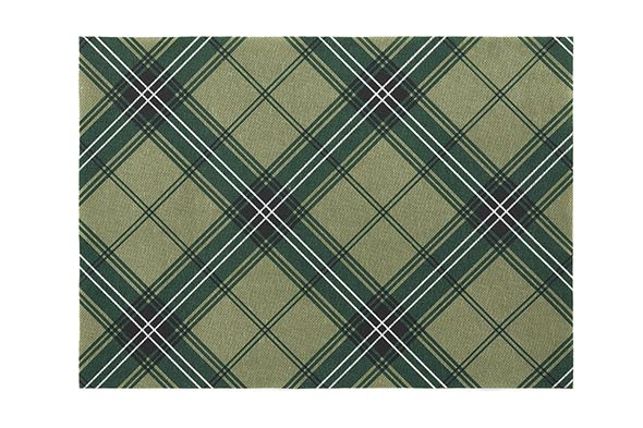 Сервировочные маты MY DRAP Green Tartan 45x32 см 2 шт 