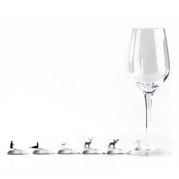 Маркеры для бокалов Cool wine материал пластик