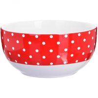 Чаша-супница 580 мл Красный Узор LORAINE