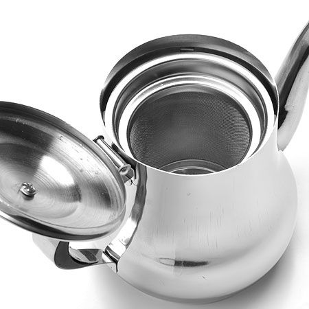 Заварочный чайник Mayer&Boch с фильтром 1 л из нержавеющей стали 