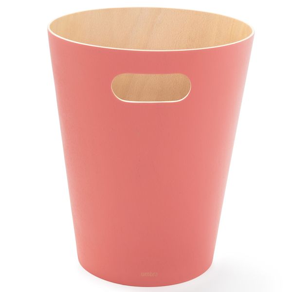 Корзина для мусора Woodrow коралловая