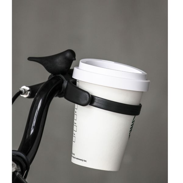 Держатель для стаканов Bird черный