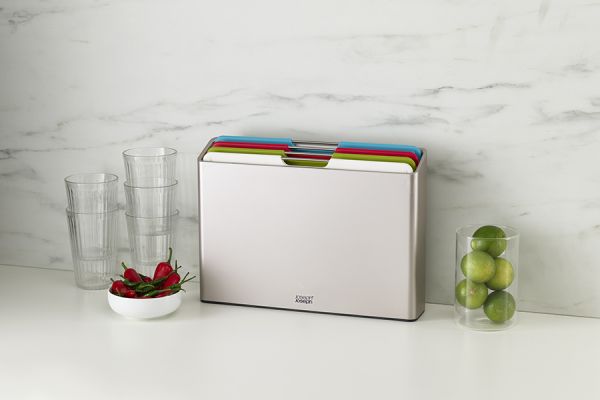 Набор разделочных досок Folio Large серебристый