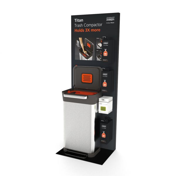 Контейнер для мусора Titan с прессом