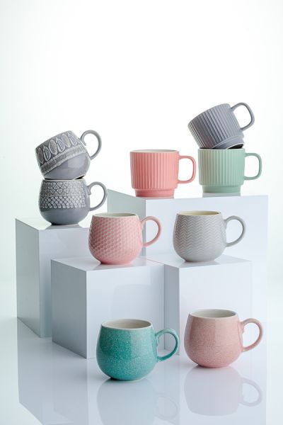 Чашка Reactive 350 мл голубая