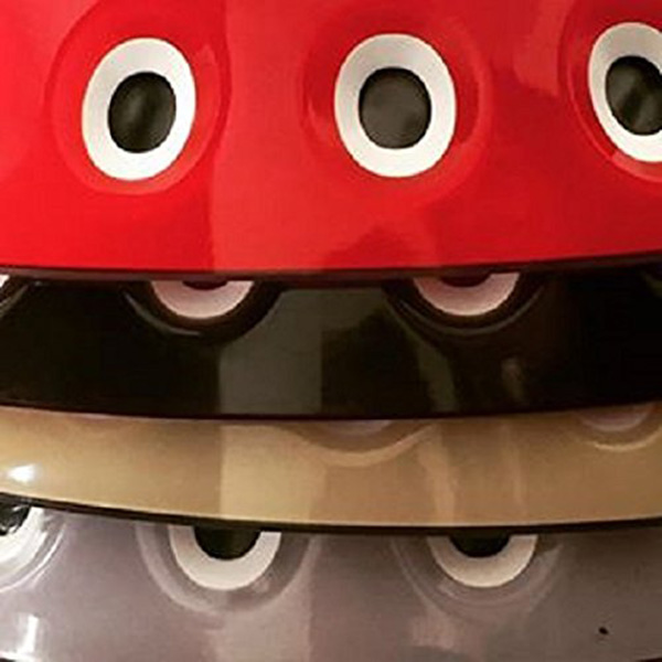 Салатница Le Murrine 25 см черная Guzzini