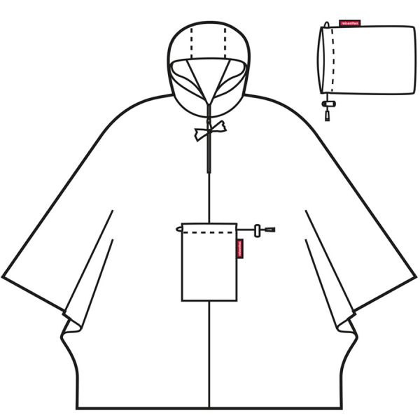 Дождевик Mini maxi artist stripes