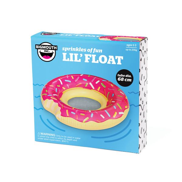 Круг надувной детский Pink donut BigMouth