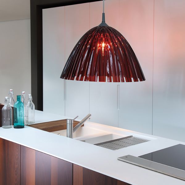 Плафон REED красный