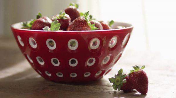 Салатница Le Murrine 25 см бирюзовая Guzzini