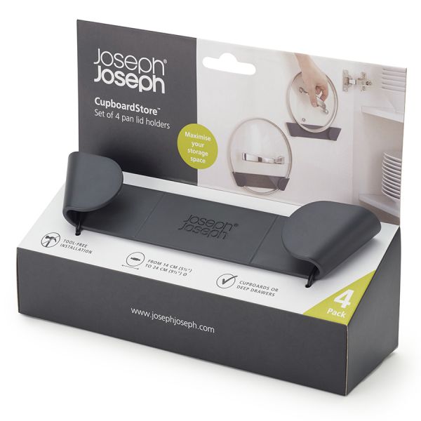 Набор из 4 держателей для крышек CupboardStore