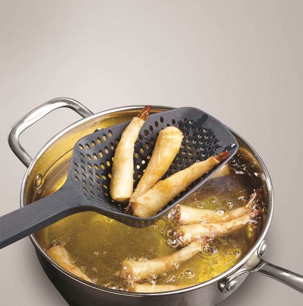 Ложка-дуршлаг Scoop Plus™ большая серая