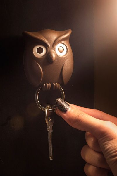 Держатель для ключей Night owl коричневый