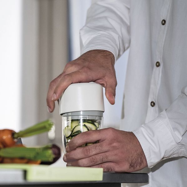 Терка-спиралайзер Spiralize&Go белая Guzzini