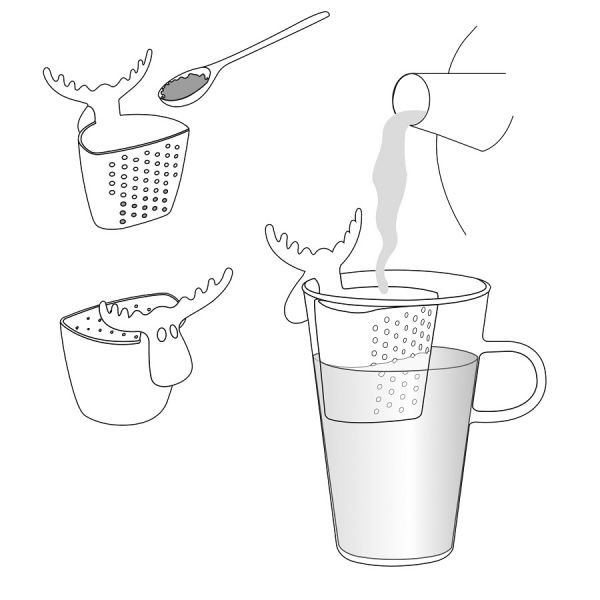 Ёмкость для заваривания RUDOLF эвкалиптовая