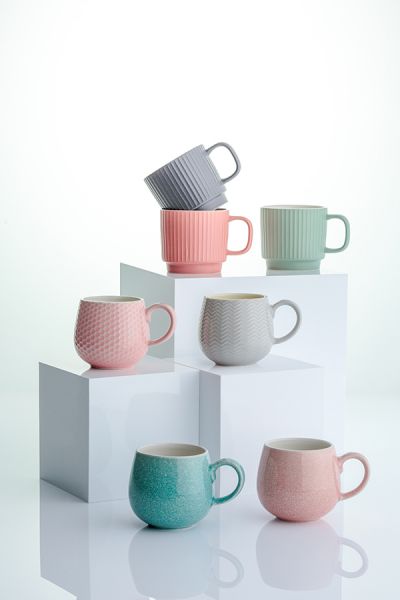 Чашка Reactive 350 мл голубая