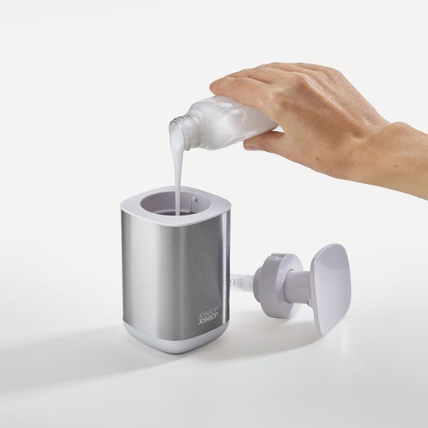 Диспенсер для мыла Presto Steel белый