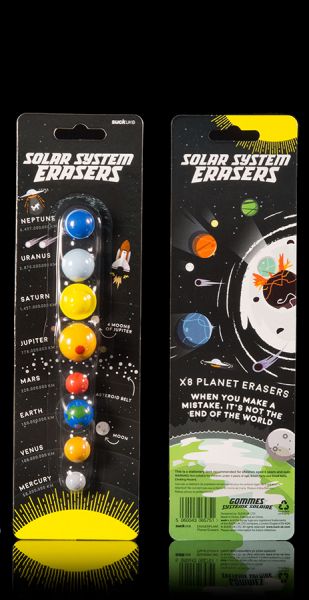 Набор ластиков «Солнечная система»