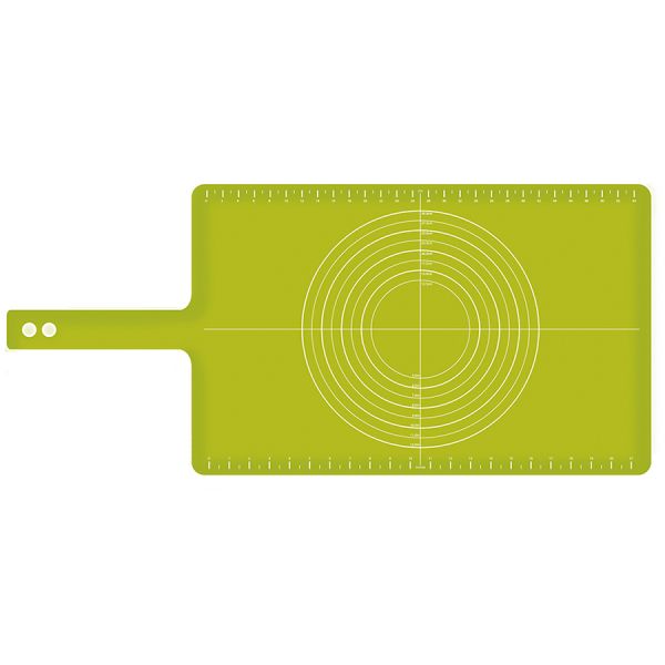 Коврик для теста Roll-up с мерными делениями зеленый