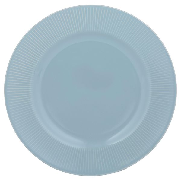 Обеденная тарелка Linear 27 см синяя