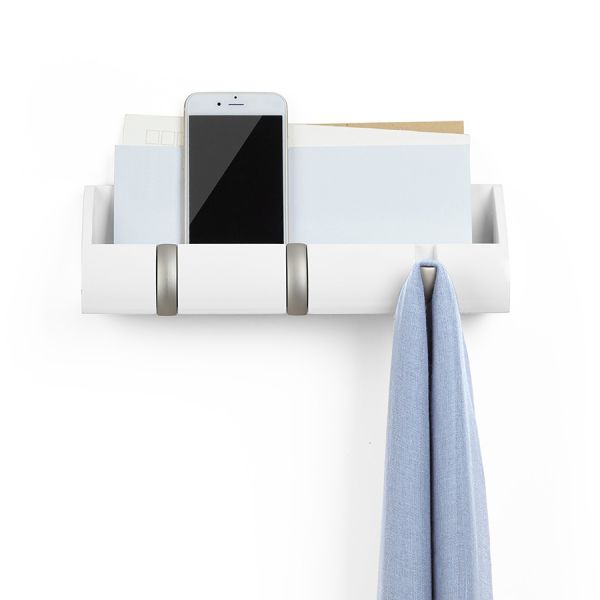 Полка-органайзер Cubby mini белая