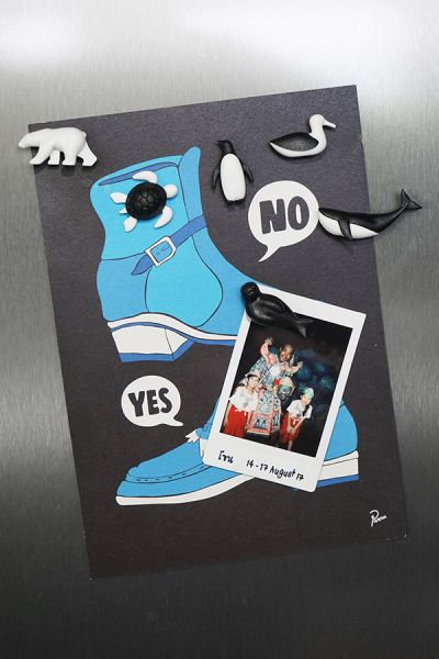 Набор из 6 магнитов для холодильника Save the Ocean