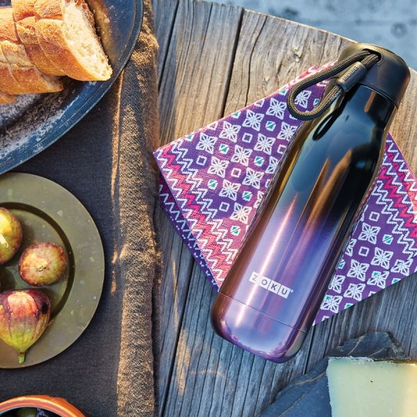 Термос Zoku 500 мл Blossom