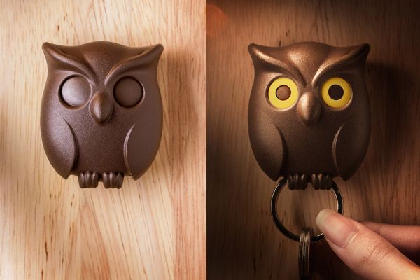 Держатель для ключей Night owl коричневый