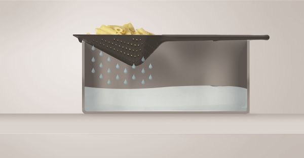 Ложка-дуршлаг Scoop Plus™ большая серая