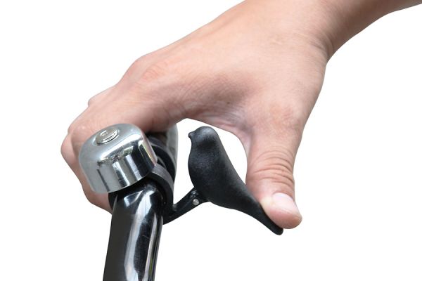 Звонок велосипедный Bird черный