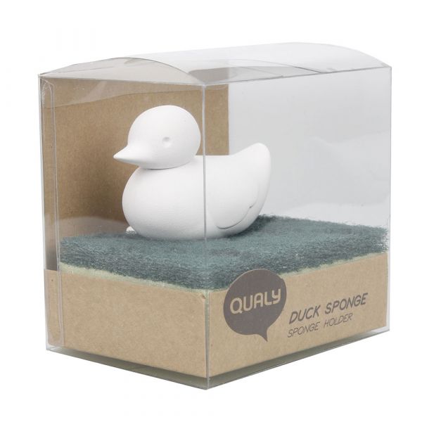 Держатель для губки Duck белый