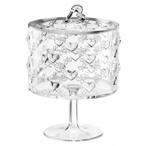 Ваза для десертов Love большая прозрачная Guzzini