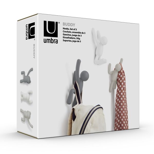 Набор крючков Buddy 3 шт