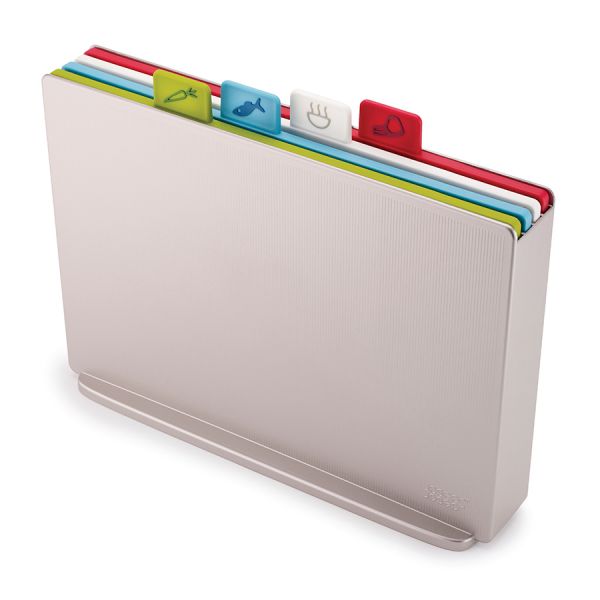 Набор разделочных досок Index™ large серебристый