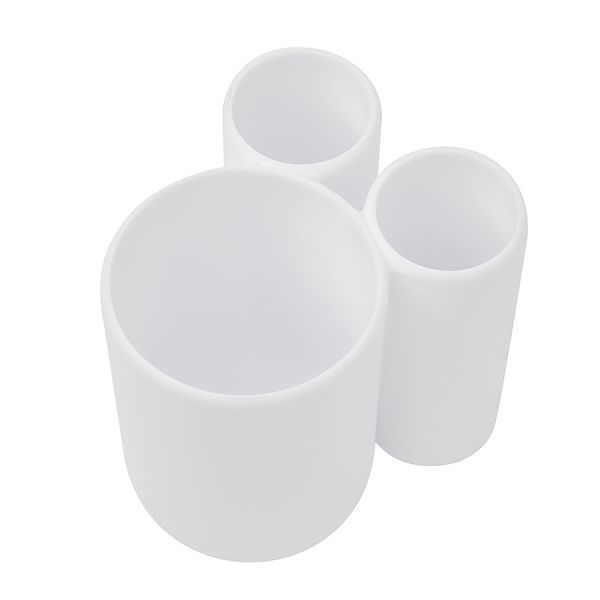 Стакан для зубных щеток Touch белый