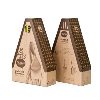 Совок для уборки крошек Sparrow прозрчно-белый