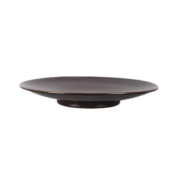 Тарелка керамическая 28 см black ROOMERS TABLEWARE