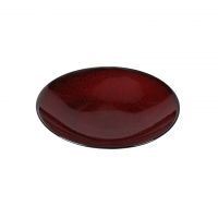 Тарелка керамическая 24 см red ROOMERS TABLEWARE