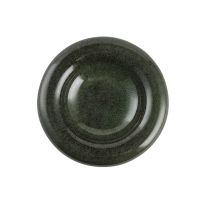 Тарелка керамическая 24 см green/black ROOMERS TABLEWARE