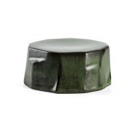 Тарелка керамическая 20.5 см green/black ROOMERS TABLEWARE