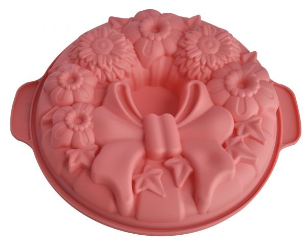 Форма для выпечки 'Праздничная' 31x27x4 см Linea Silicone Regent Inox 