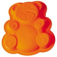 Форма для пирога 'Медвежонок' 26х23,5х4 см Linea Silicone Regent Inox 