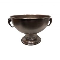 Чаша на ножке, латунь, 40x27 см, copper ROOMERS TABLEWARE