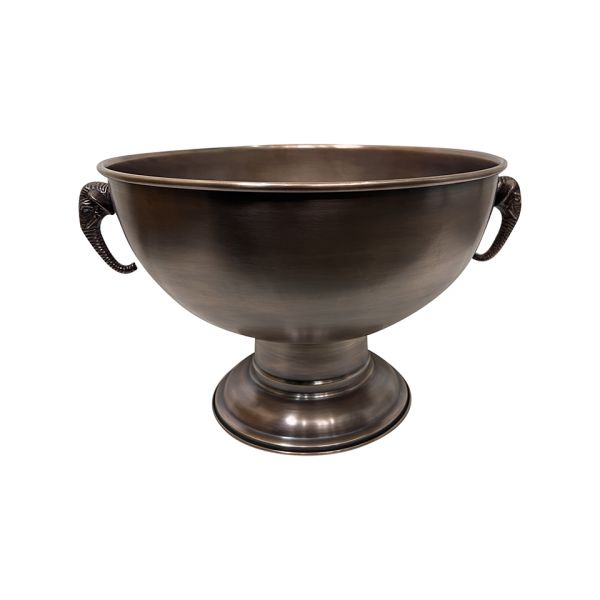 Чаша на ножке, латунь, 40x27 см, copper ROOMERS TABLEWARE