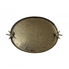 Поднос, латунь, 33х33 см, Antique gold ROOMERS TABLEWARE