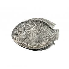 Поднос, латунь, 25х25 см, Antique nickel ROOMERS TABLEWARE