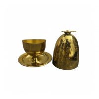 Пашотница, латунь, 9x9x12 см, Antique gold ROOMERS TABLEWARE
