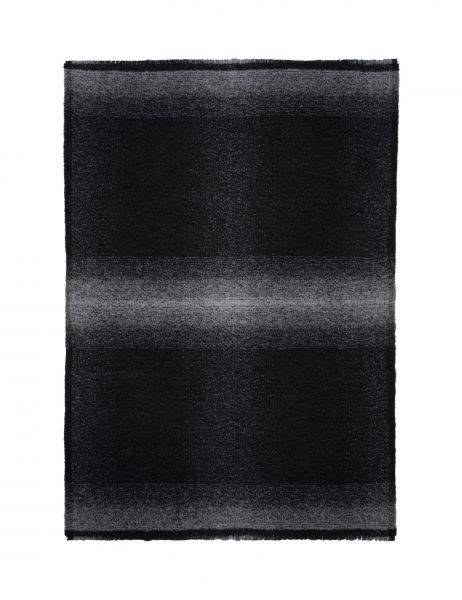 VULCANIC dark grey/light grey Плед 130/190 89% альпака & 11% нейлон 640 гр